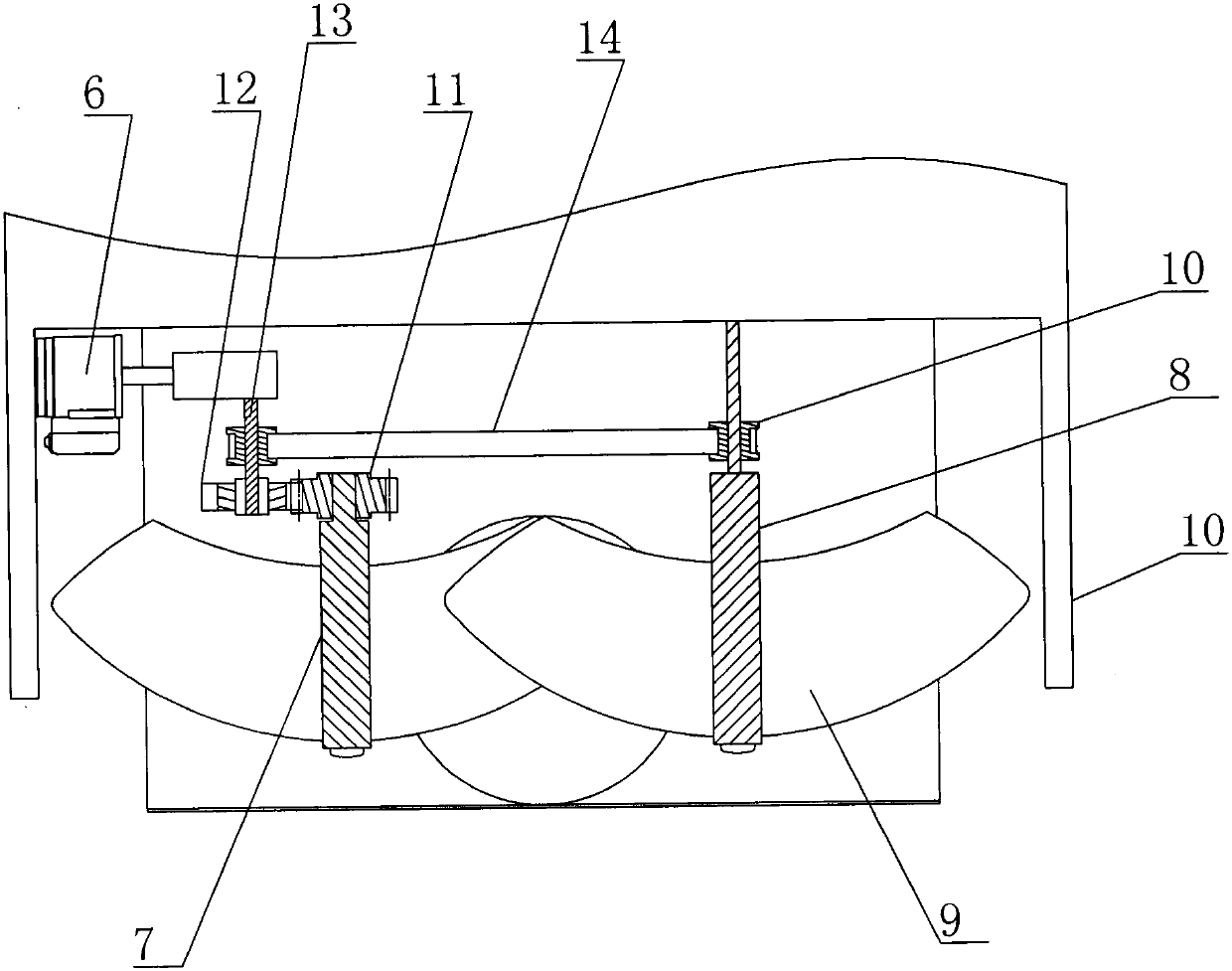 Automatic ball collection device for basketball