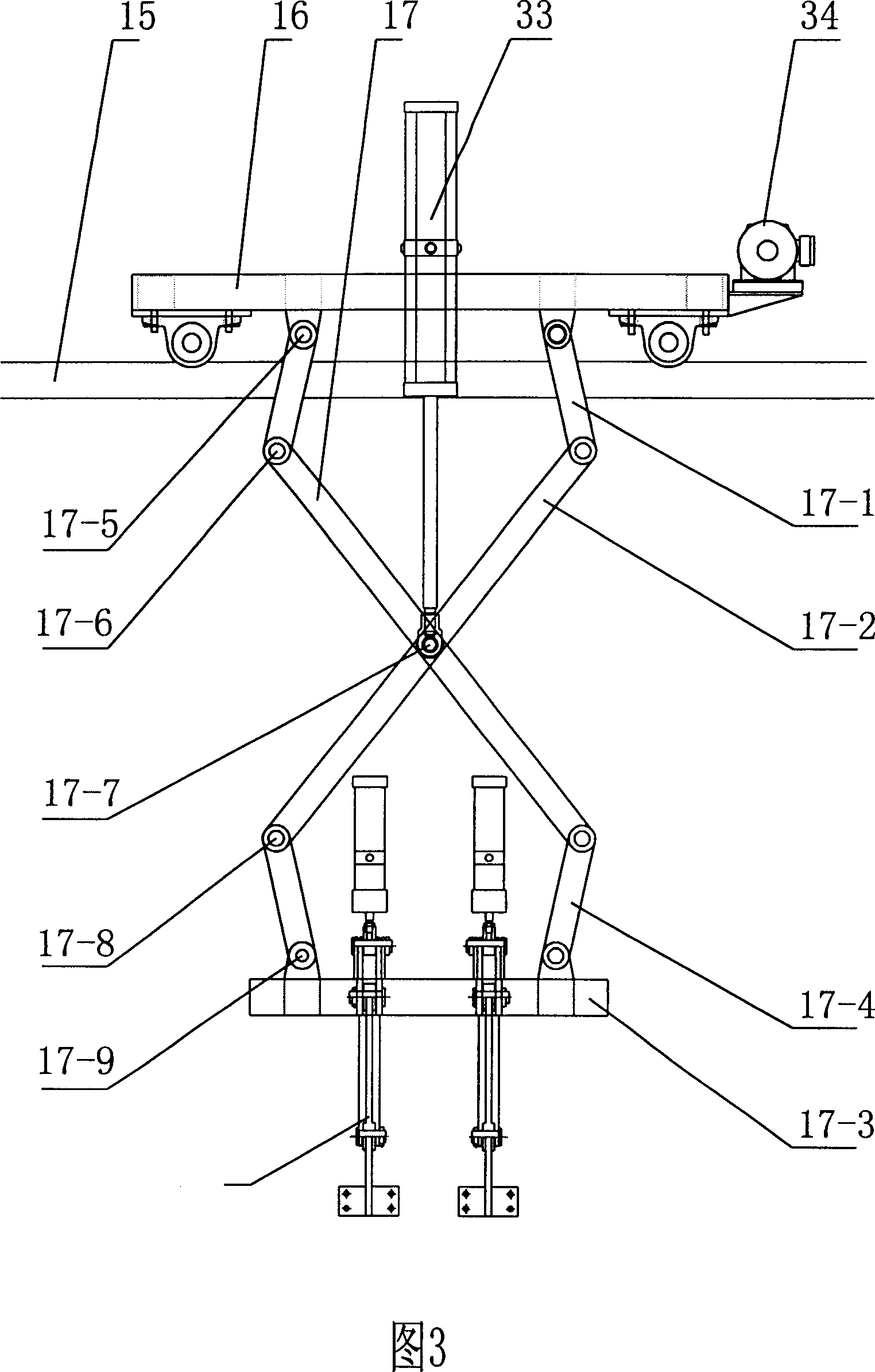 A tobacco stalk pretreatment equipment