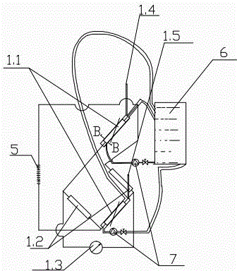 Colony count alarming device for vessel ballast water