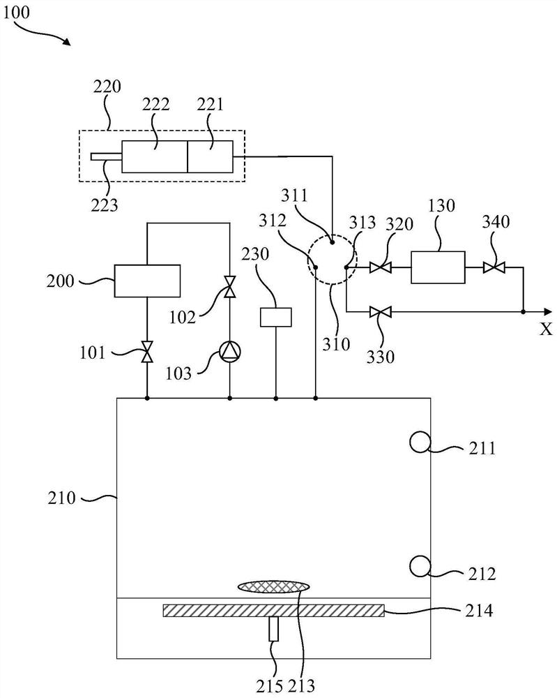 Stirring viscosity measuring device