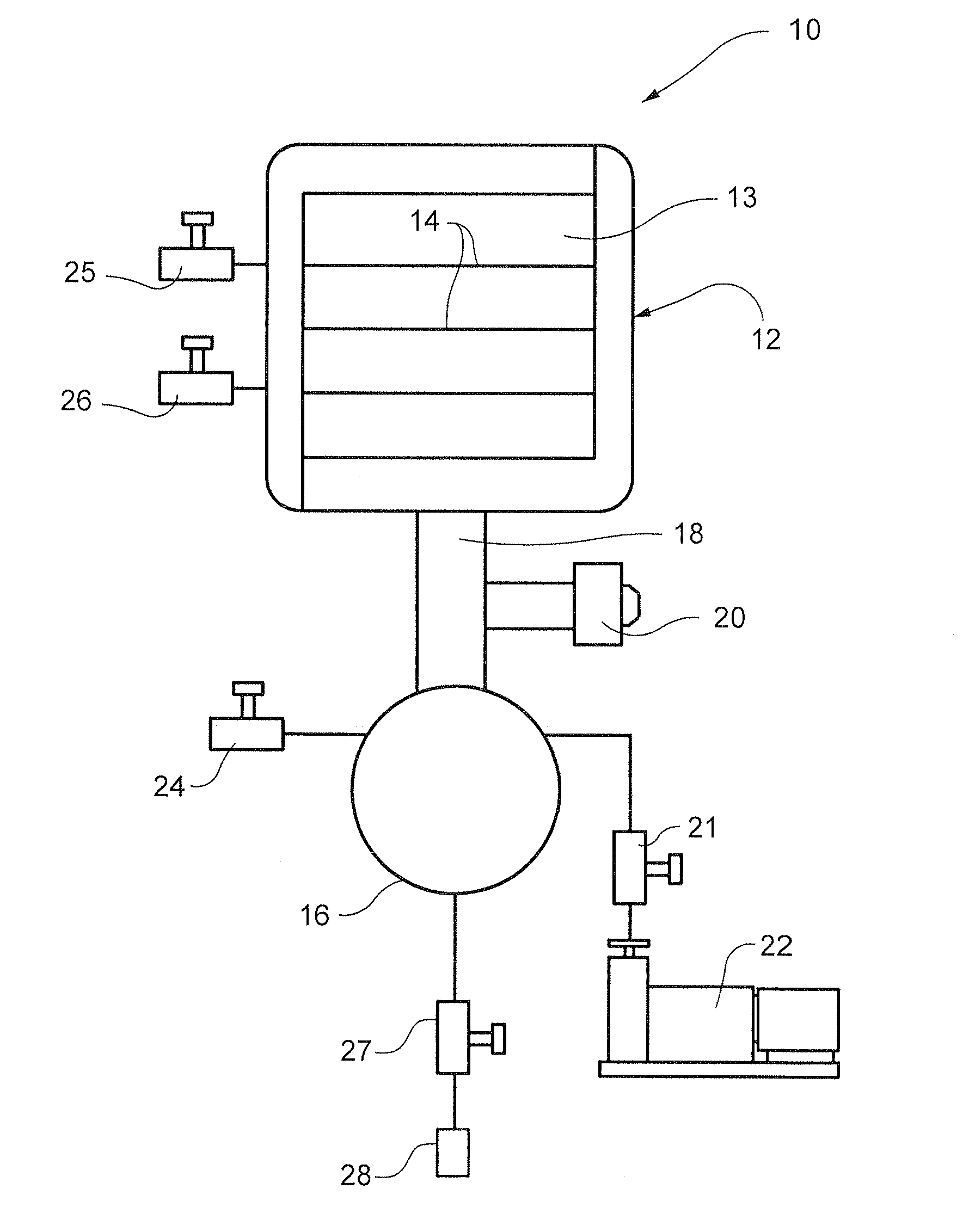 Controlled nucleation during freezing step of freeze drying cycle using pressure differential ice crystals distribution from condensed frost