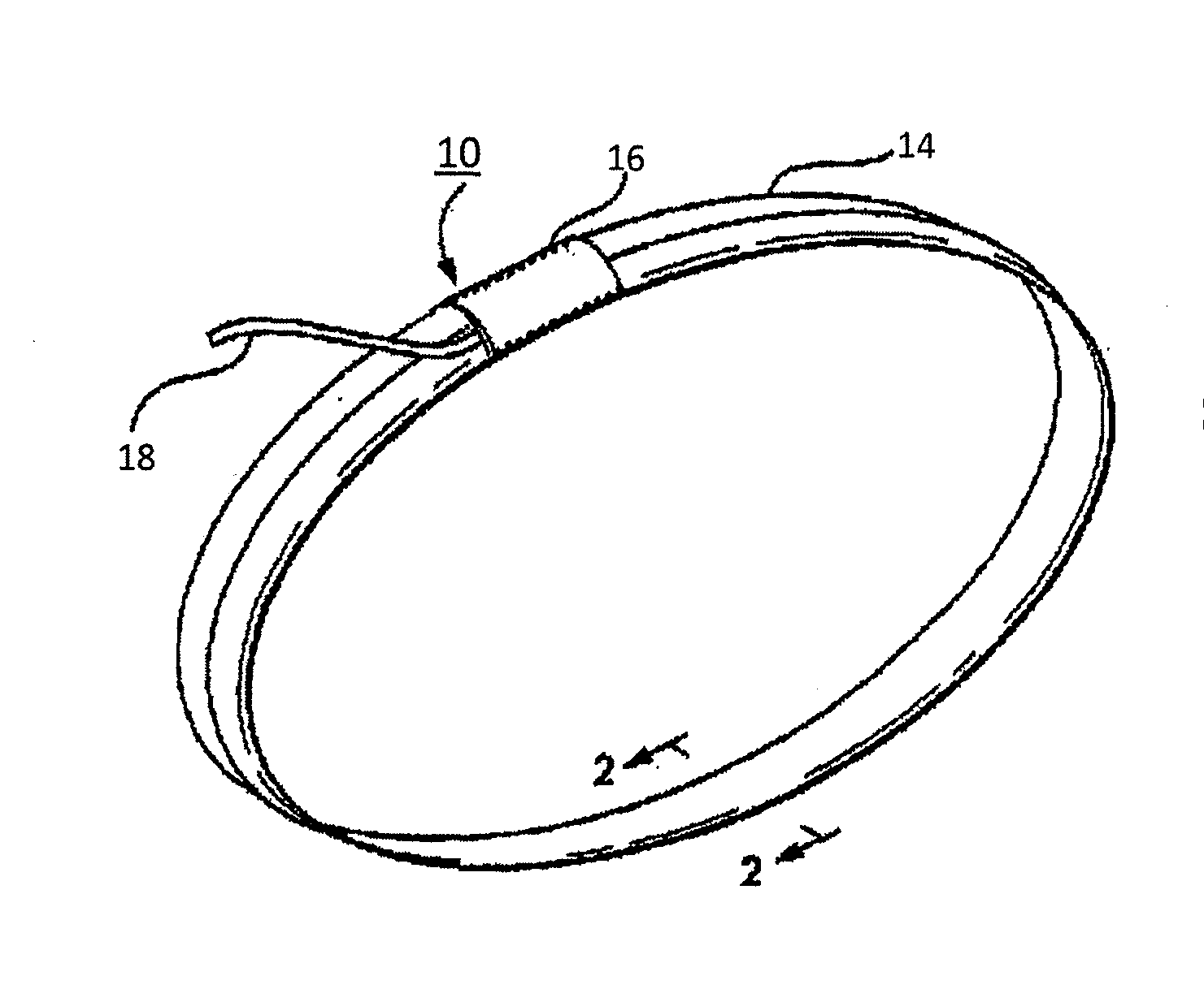 Roundslings with radio frequency identification pre-failure warning indicators