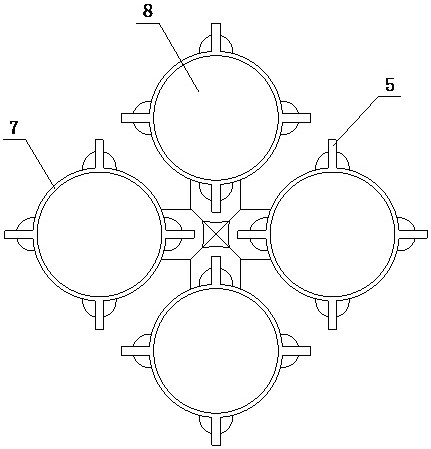 Feed pipe for preventing erosion of die-casting material barrel