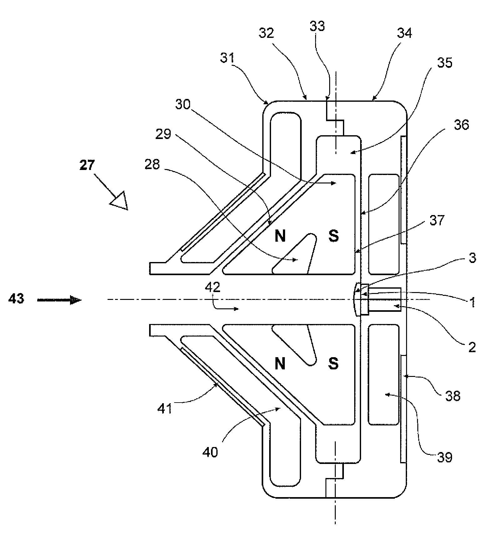 Blood Pump With An Ultrasonic Transducer