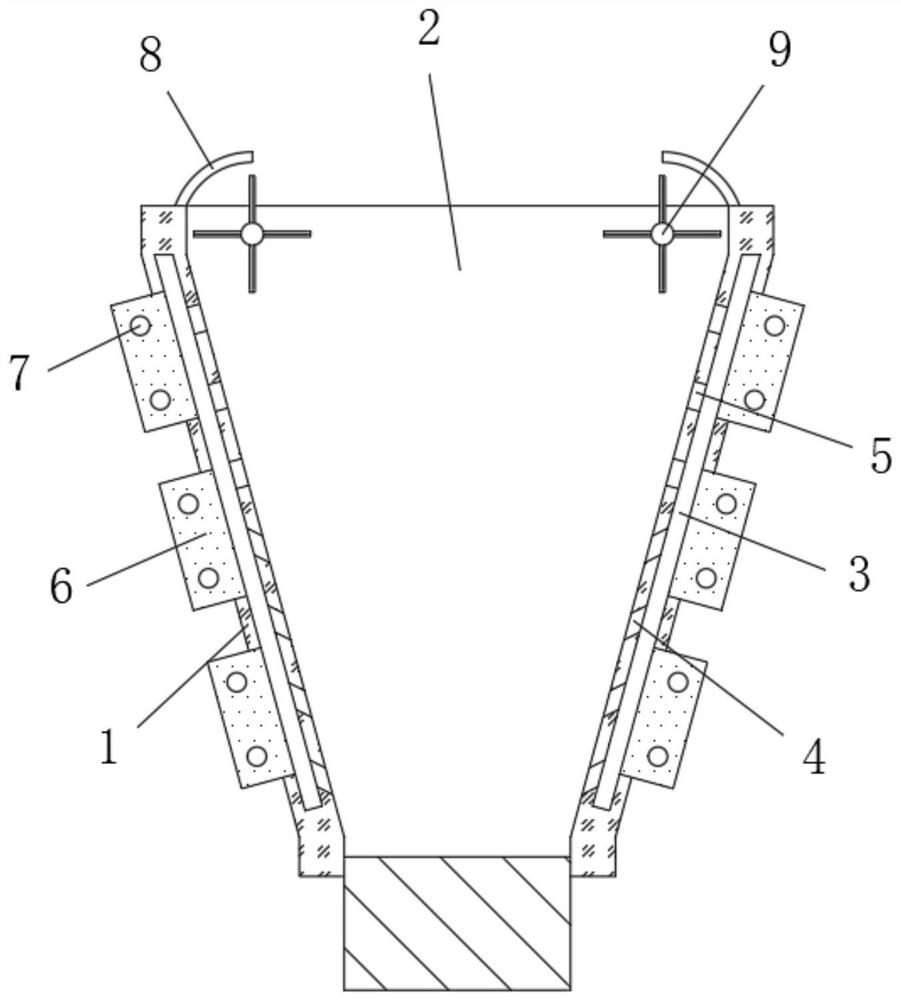 Heat dissipation device applied to numerical control laser cutting