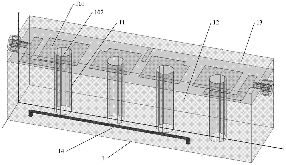 Transverse electromagnetic mode dielectric filter, radio frequency module and base station