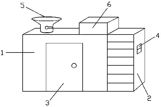 Novel bamboo drying device