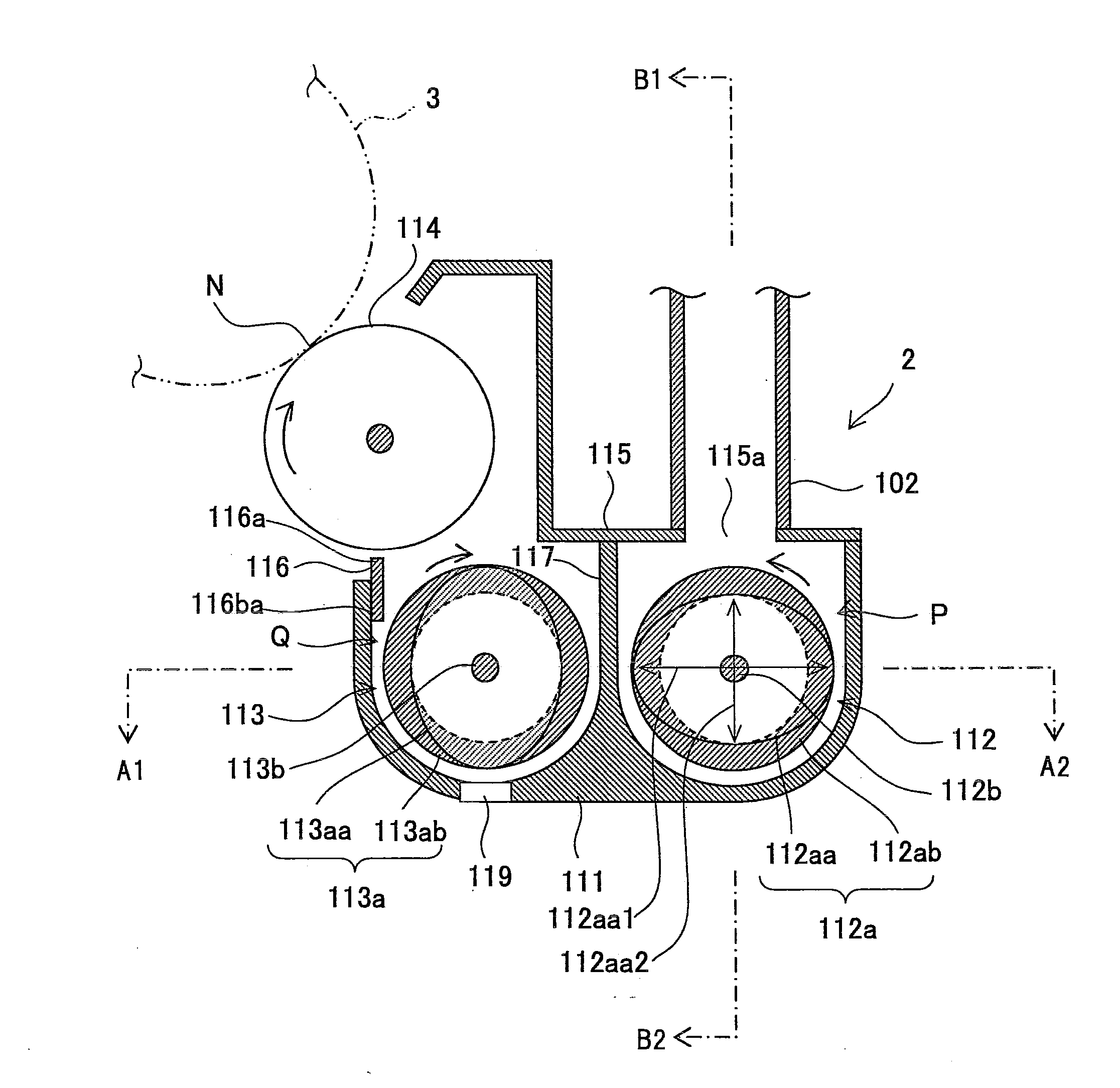 Developing device and image forming apparatus using the same