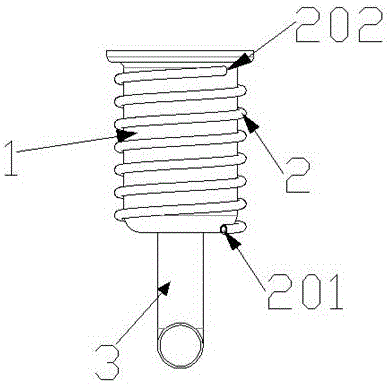 Special cladding titanium dioxide for ink and preparation method of titanium dioxide