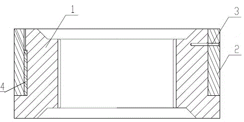 Combined main roll of ring rolling mill