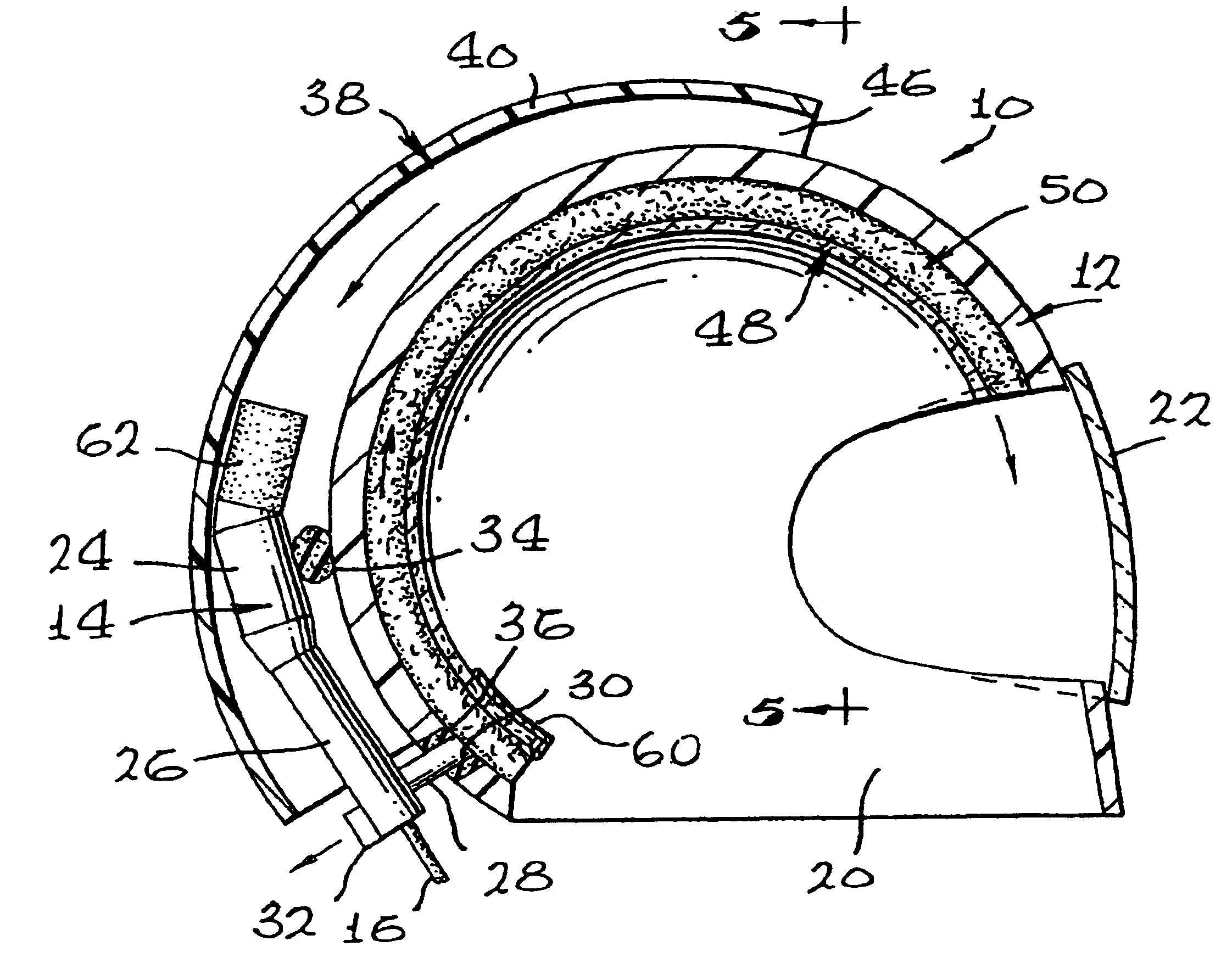 Air conditioned helmet apparatus