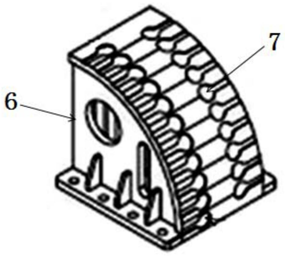 Calibration method of pressure measuring device for five-axis friction stir welding with large curved surface