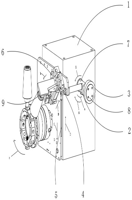 Divider driving synchronous reciprocating motion device