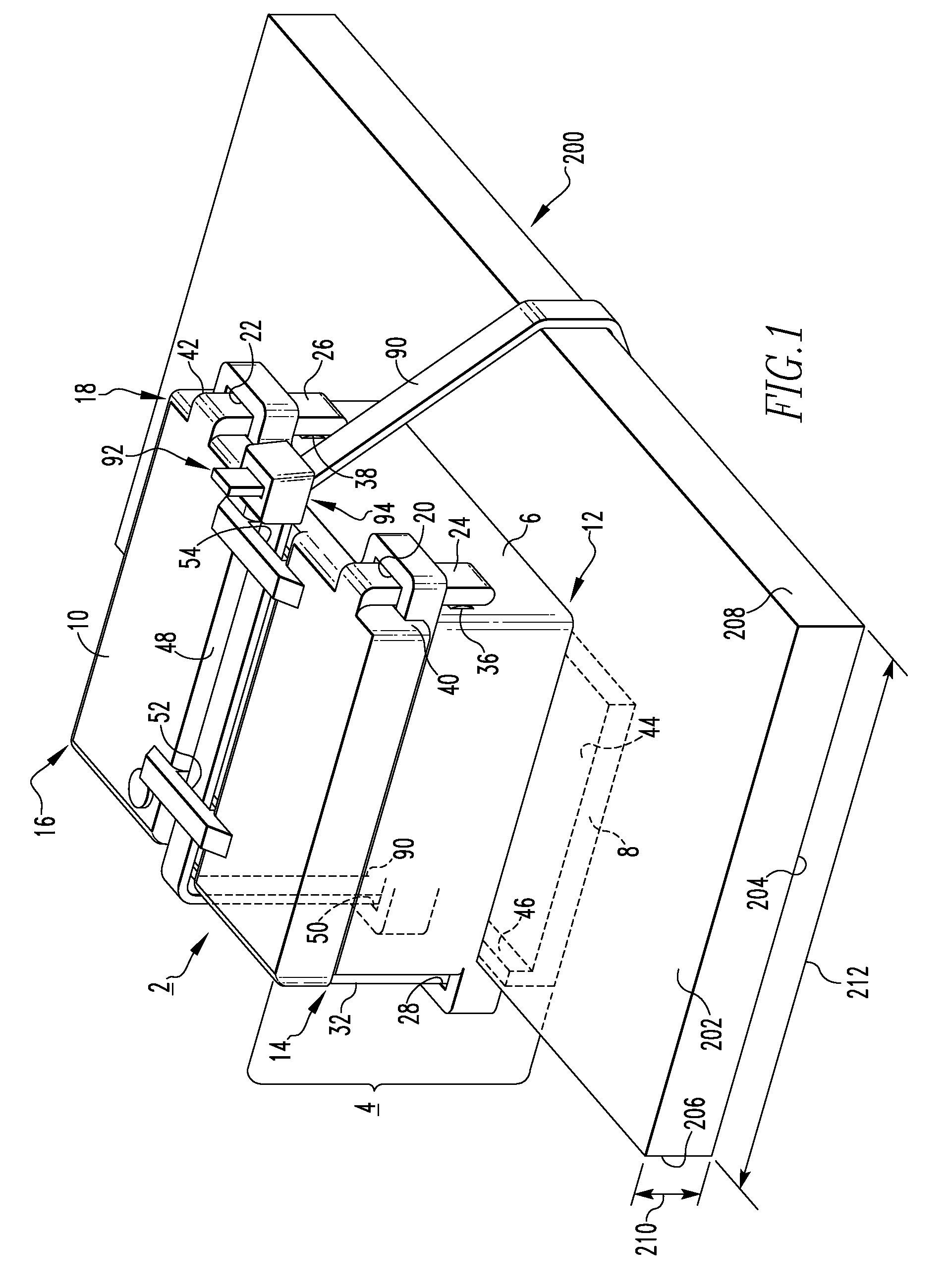 Sensor assembly for a power bus