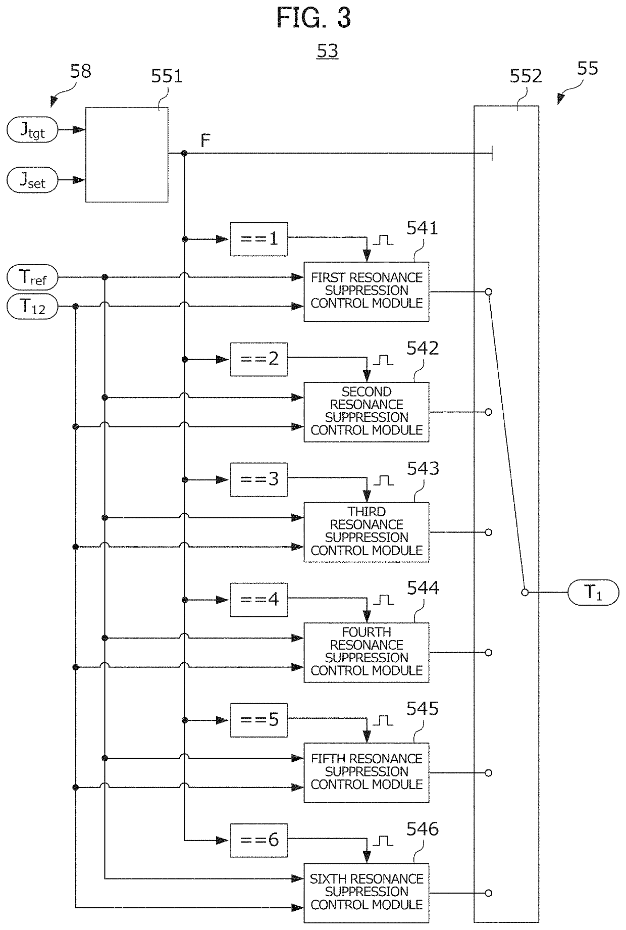 Electric inertia control apparatus