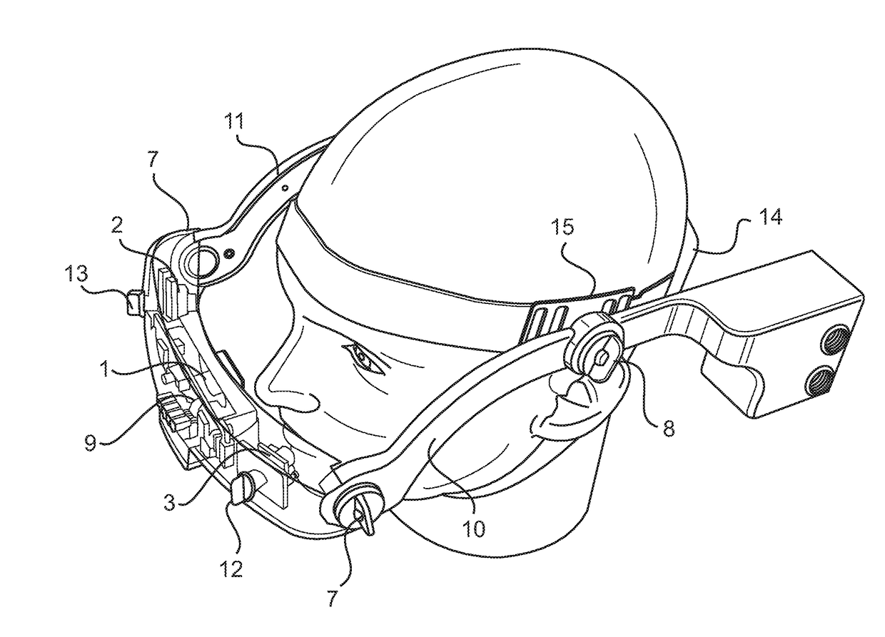 Method for performing stereotactic brain surgery using 3D geometric modeling