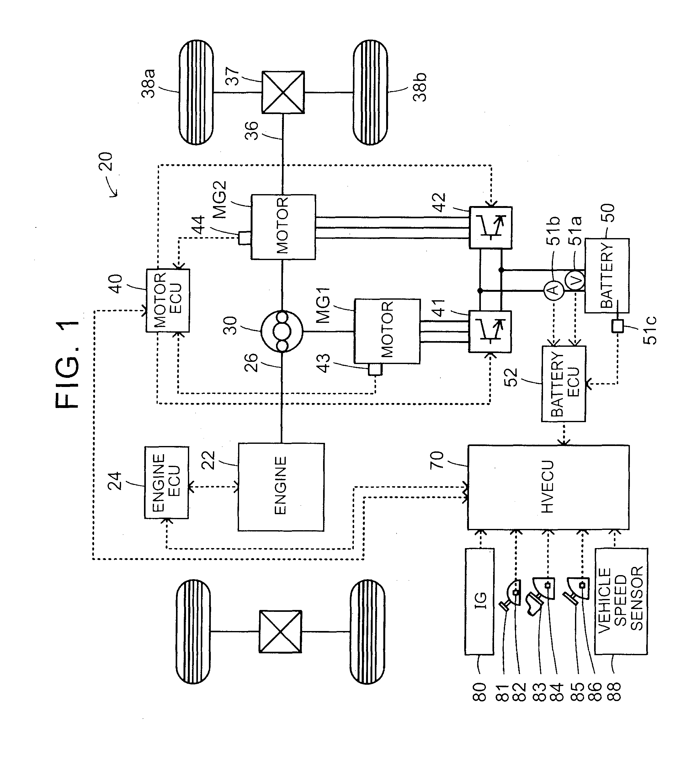 Hybrid vehicle and control method for hybrid vehicle