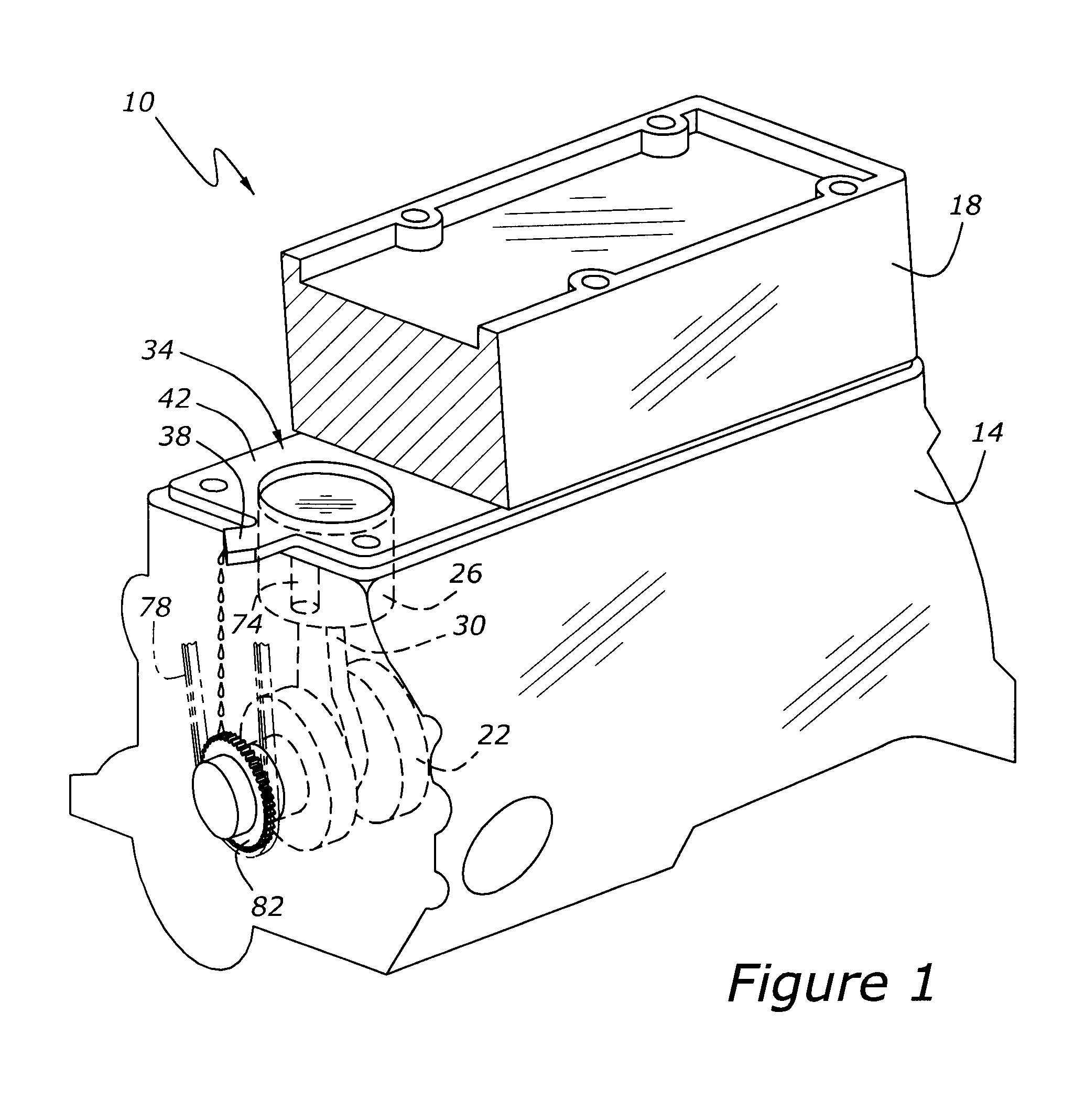 Lubrication and sealing system for internal combustion engine