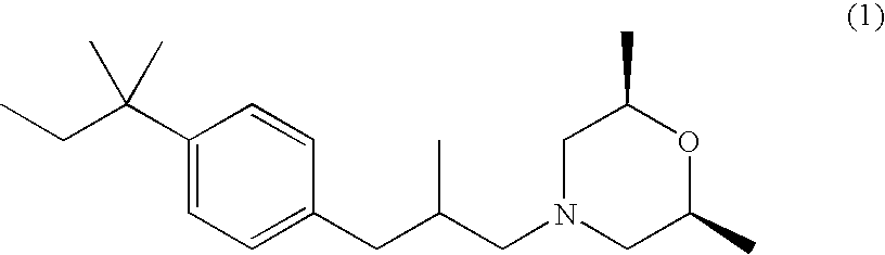 Administration of amorolfine by iontophoresis for treating nail diseases