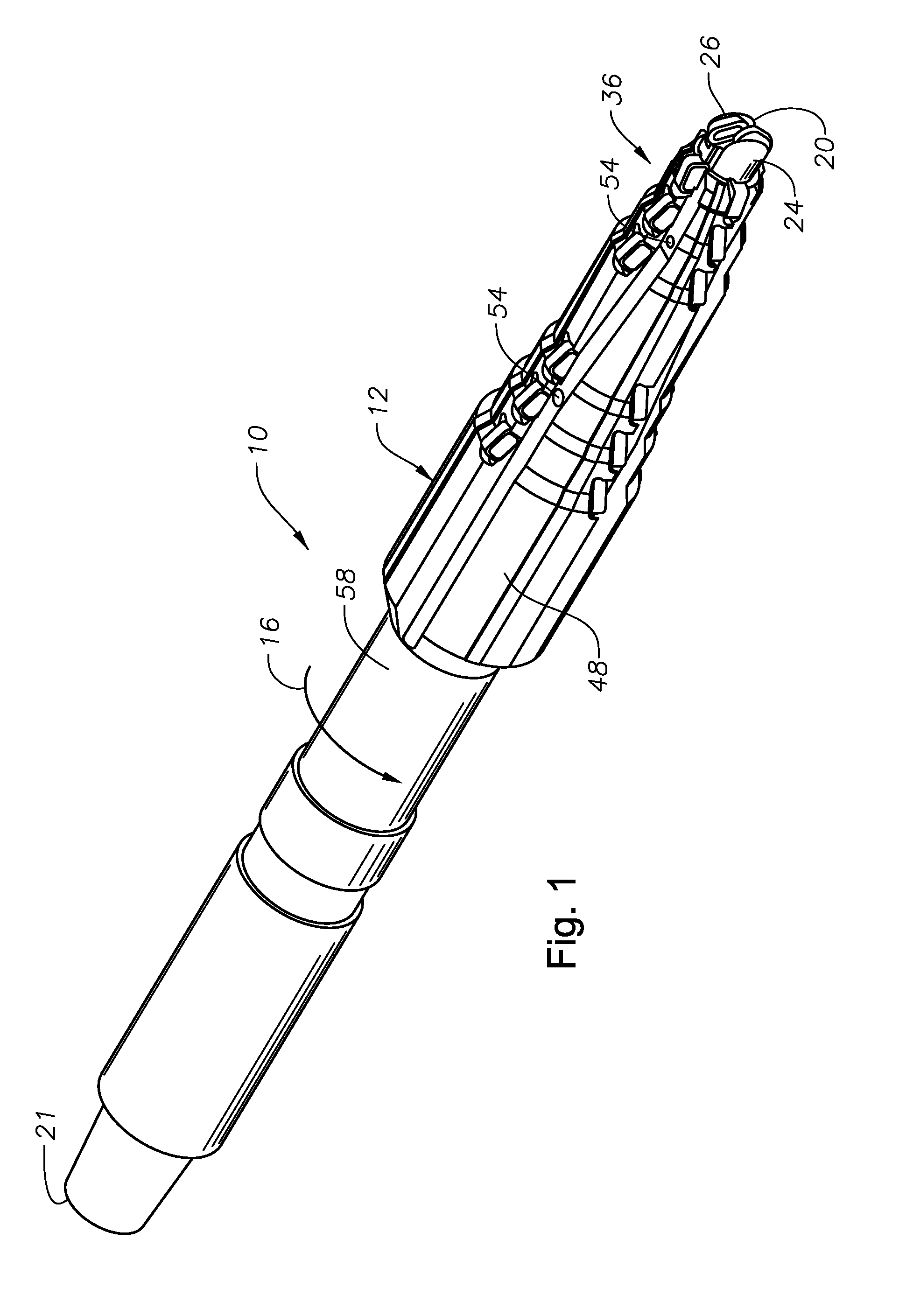 Milling tool for establishing openings in wellbore obstructions