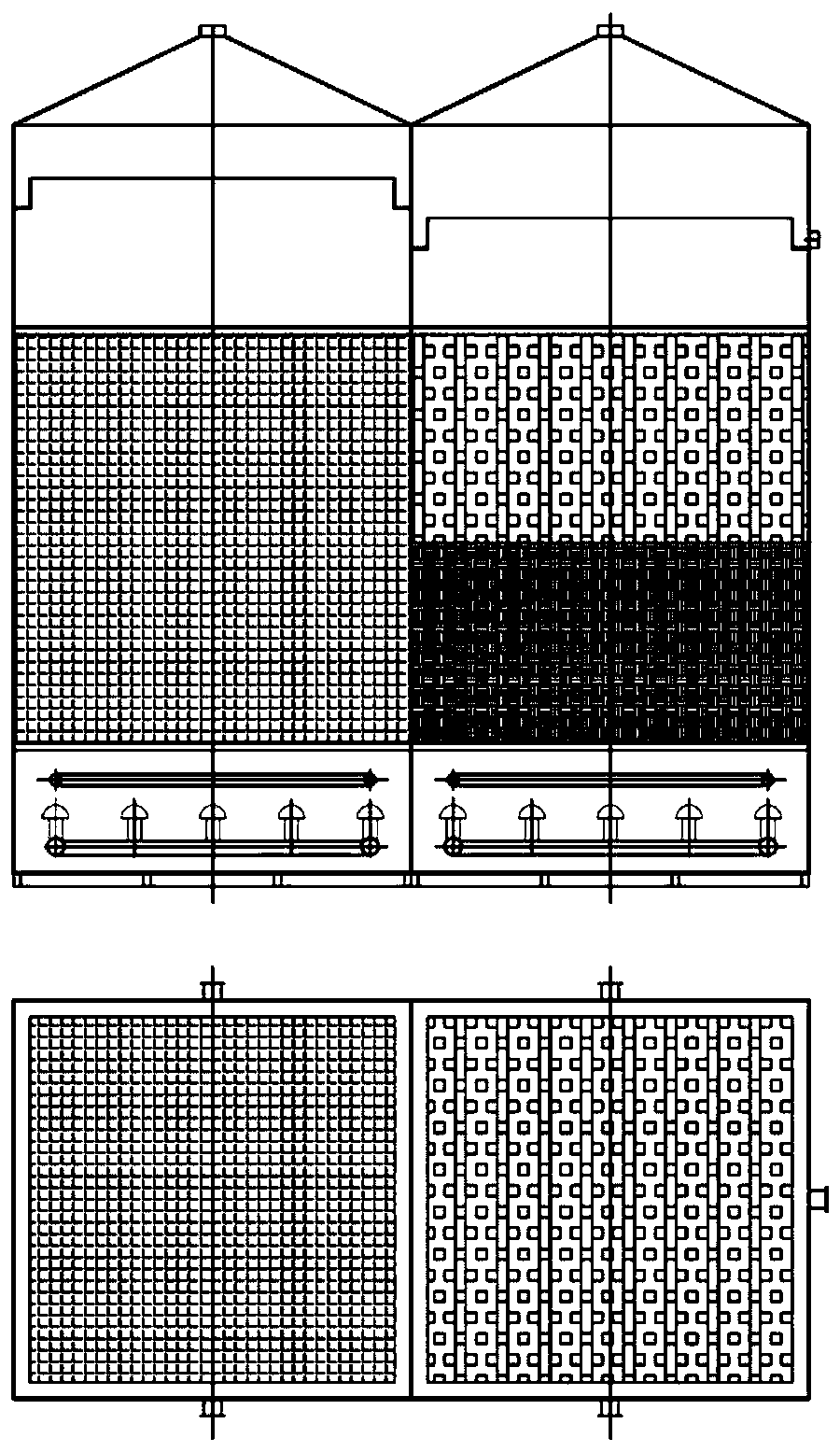 Preparation and application method of an ozone-enhanced catalytic material