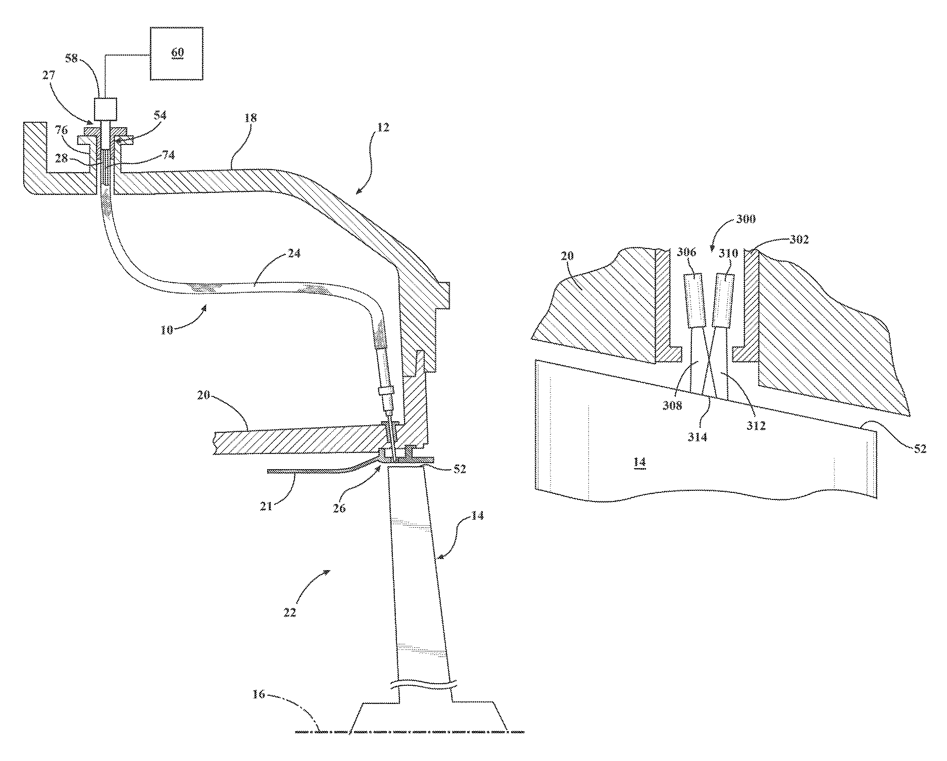 Method of determining the location of tip timing sensors during operation