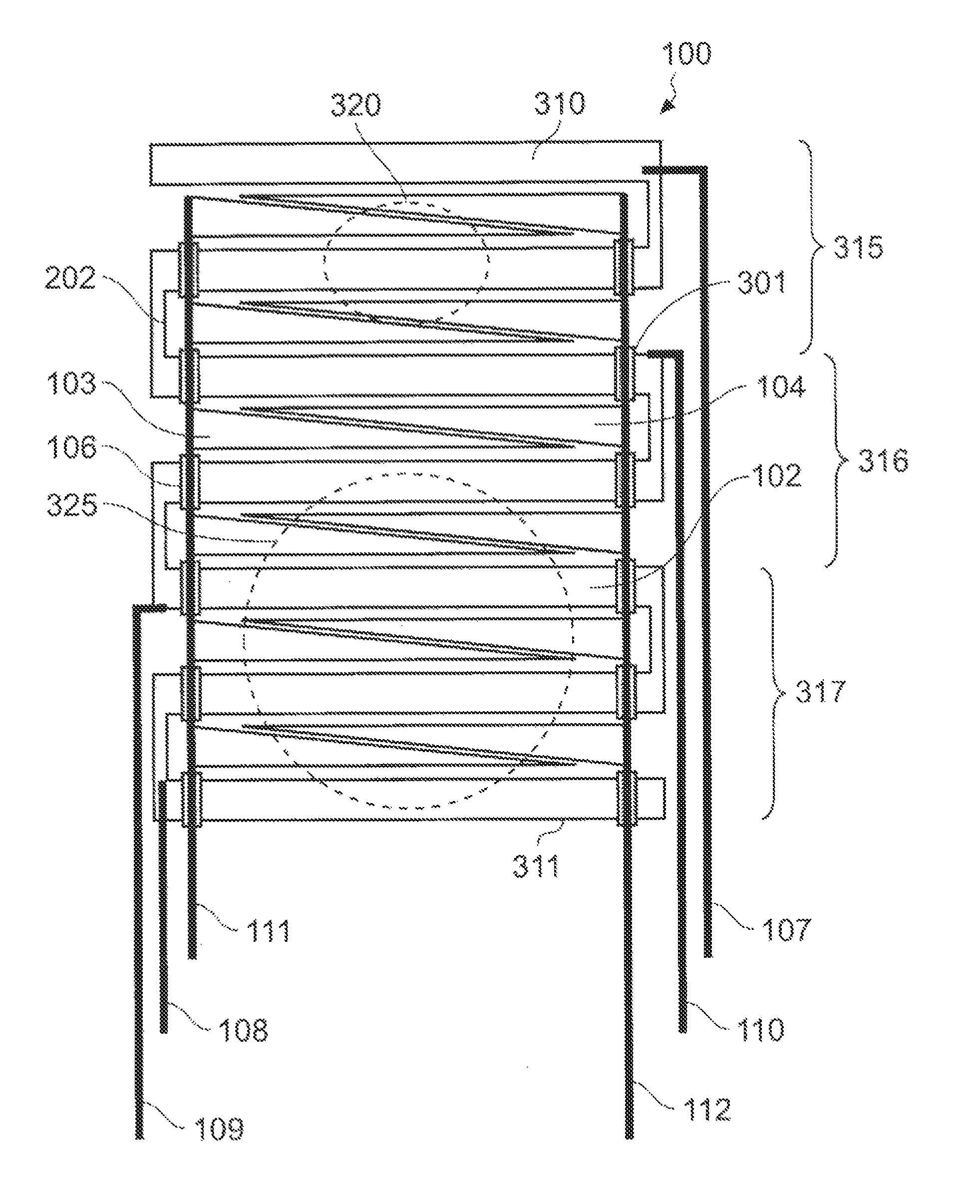 Touch screen element