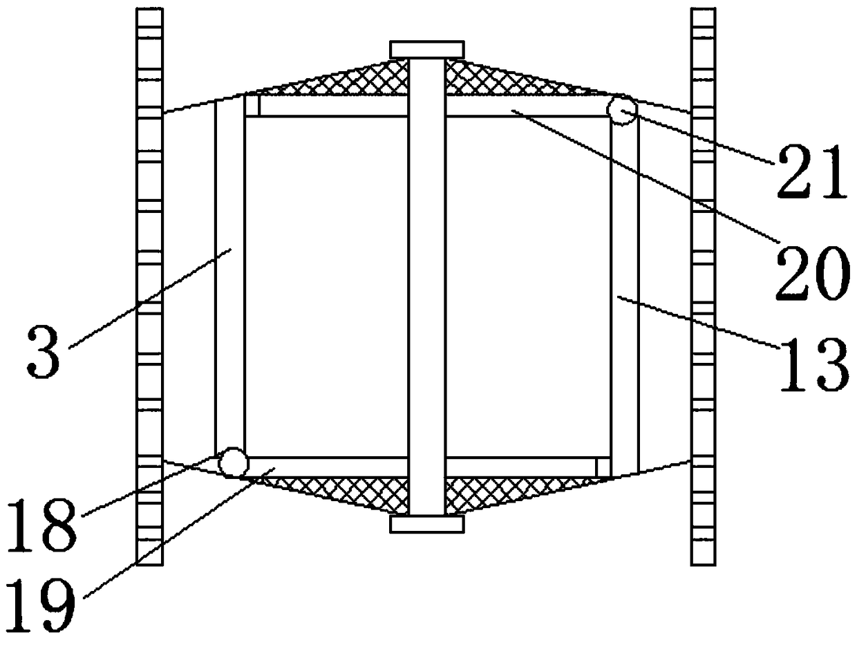 Accommodation shed for municipal construction