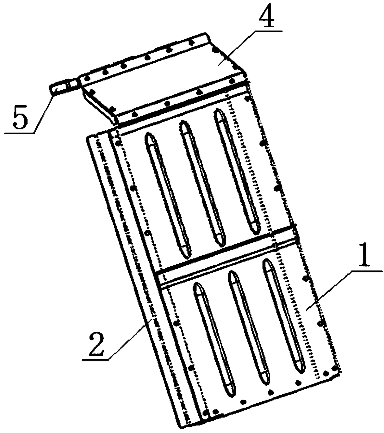 Oxygen cylinder compartment