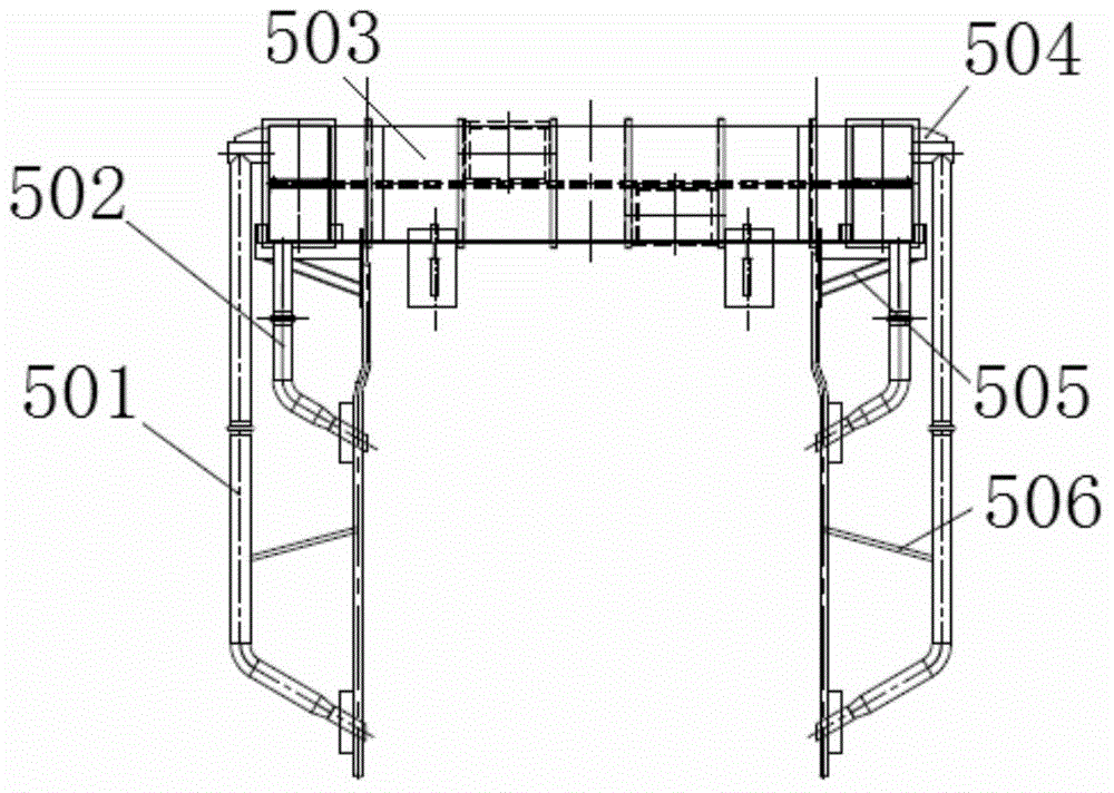 Fluidized bed boiler for incinerating straws