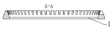 Hollow annular traveling wave ultrasonic motor