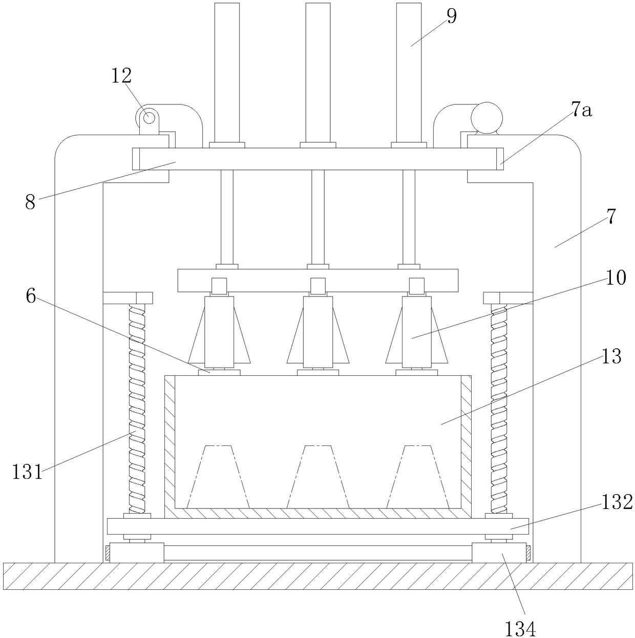 Winding reel collection device