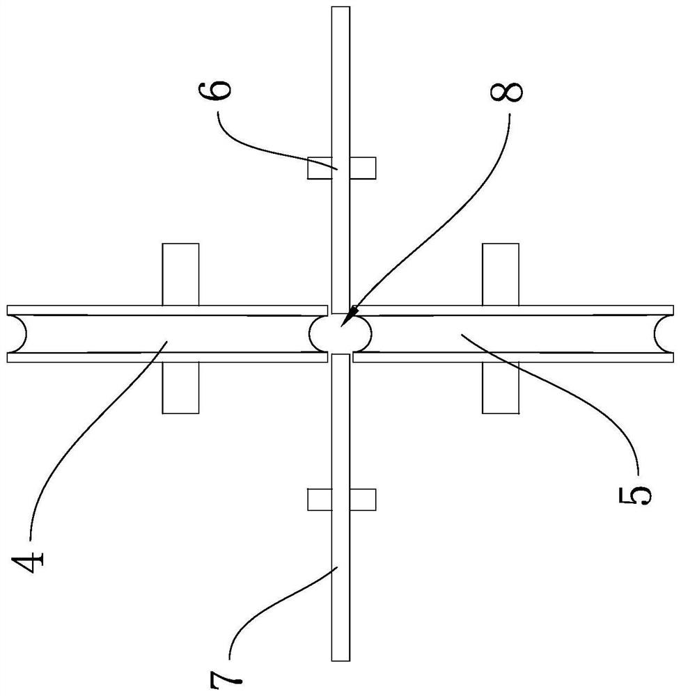 A recycling device for waste electric wires