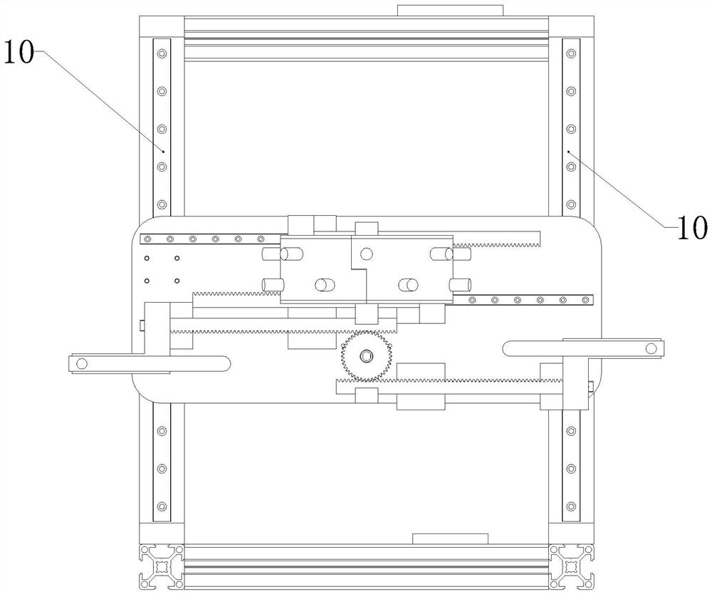 Automatic flaw detection device for drill rod