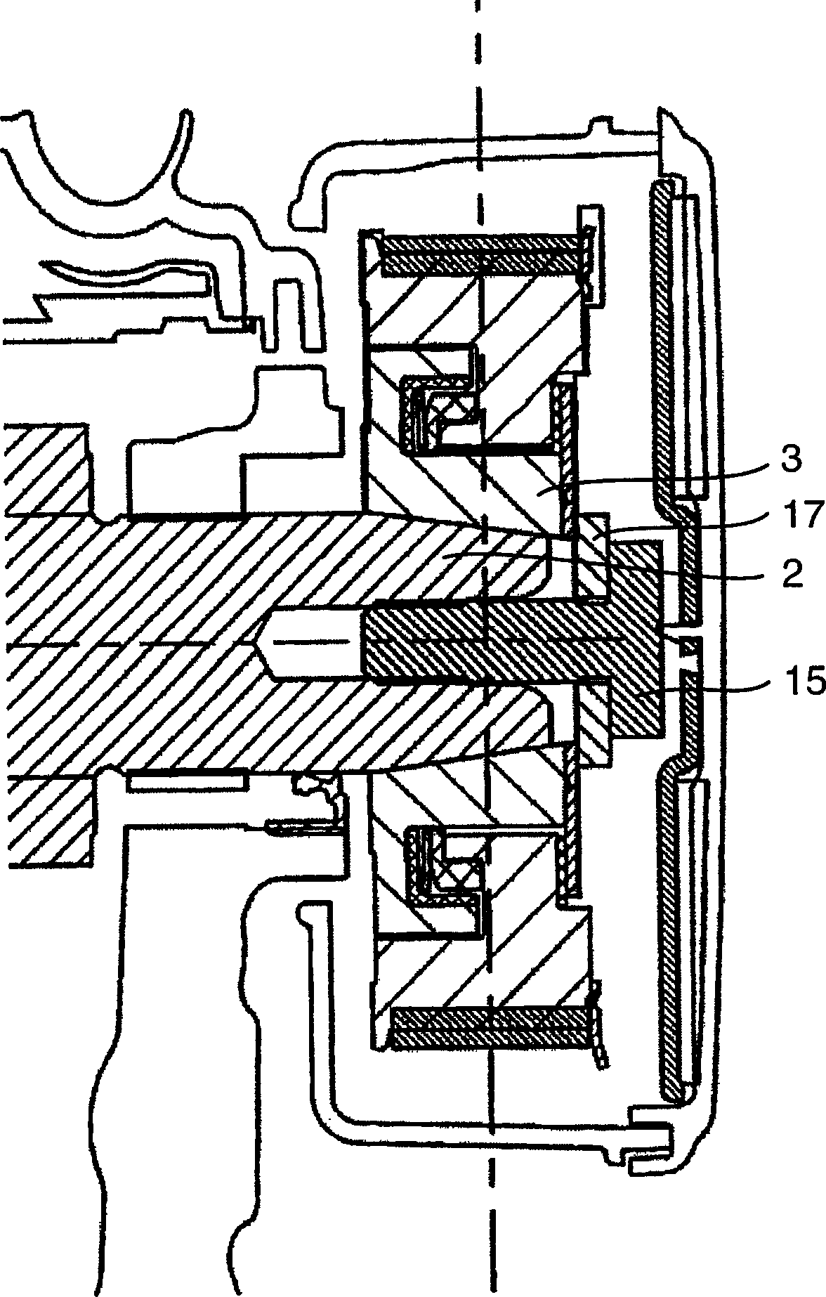 Driving wheel for driving an auxiliary apparatus of a vehicle