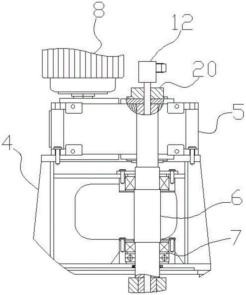 Axial ventilating type high-efficiency stirrer