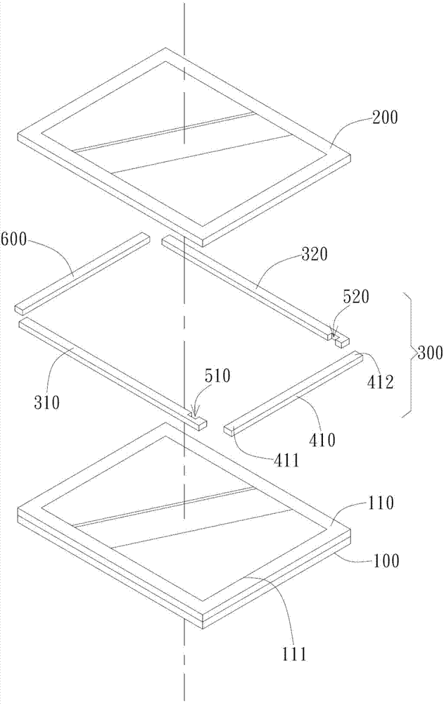 Combined display module and manufacture method thereof