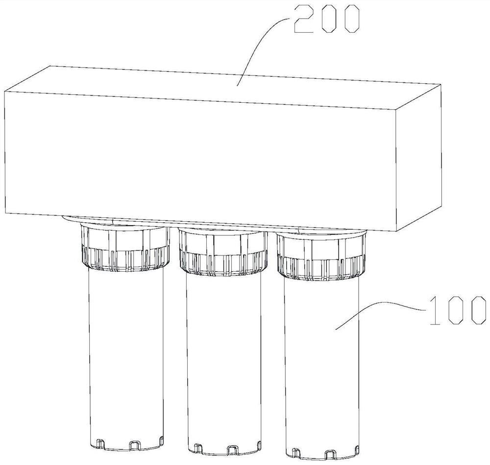 Water purifier filter core and water purifier