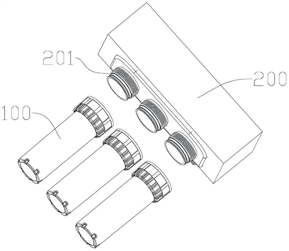 Water purifier filter core and water purifier