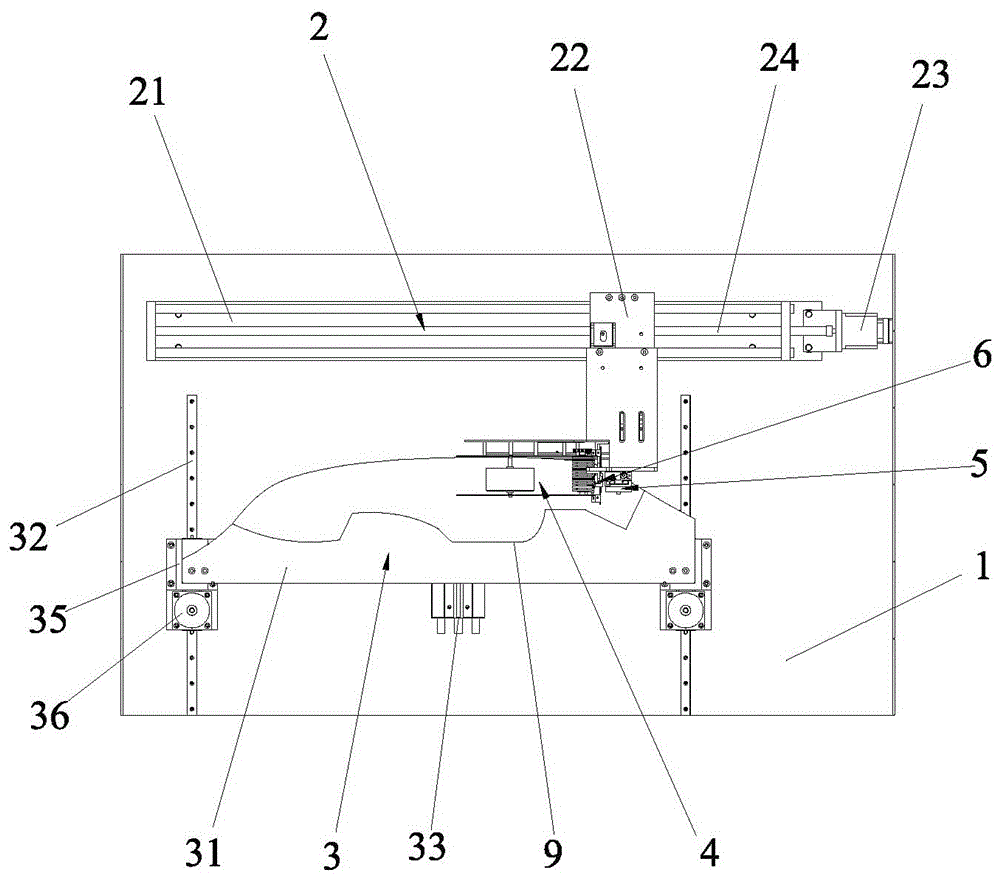 An automatic gluing machine