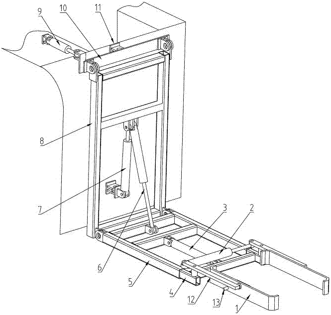 Automatic barreled garbage collecting device