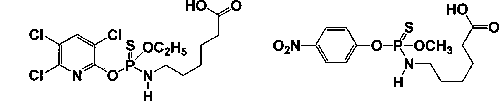 Preparation of chlorpyrifos and methyl parathion universal antibody and universal envelope antigen