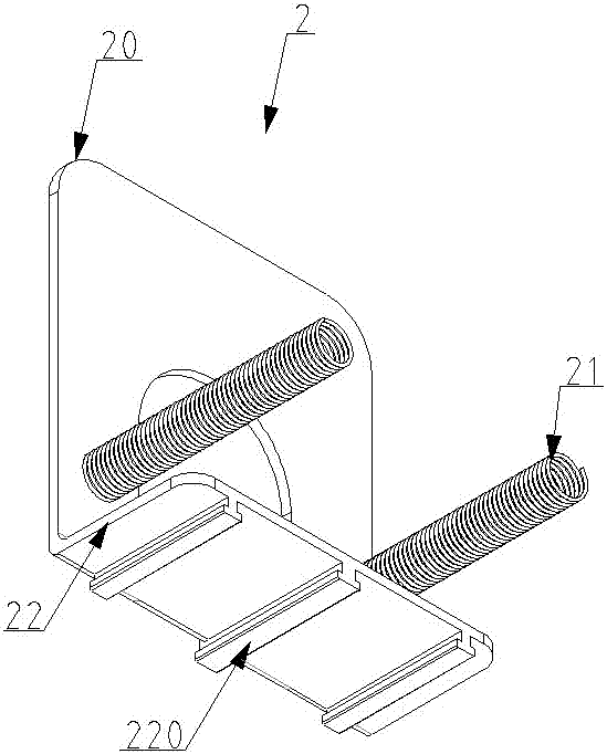 Combined type book falling avoidance book stand