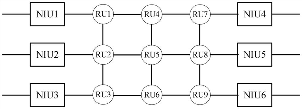 Method and device for reducing network-on-chip power consumption, CPU chip and server