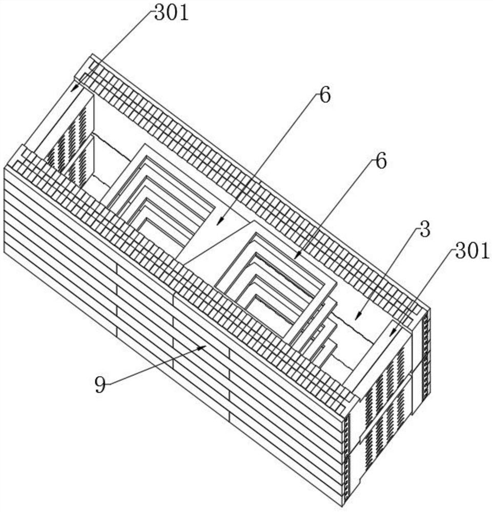 A prefabricated building composite exterior wall panel structure