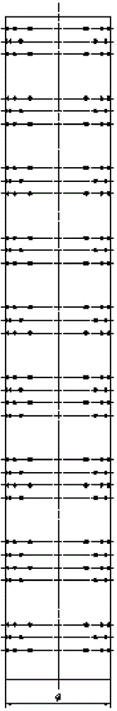 Method for numerical control forming of large quantity of holes in stainless steel cylinder