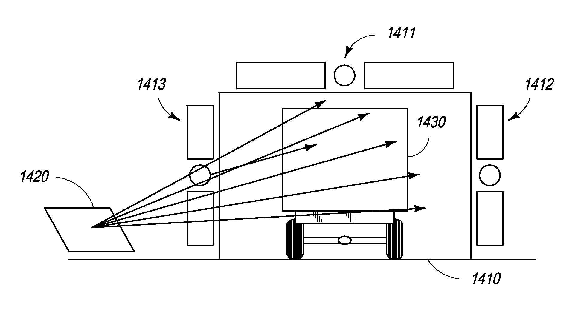 Time of flight backscatter imaging system