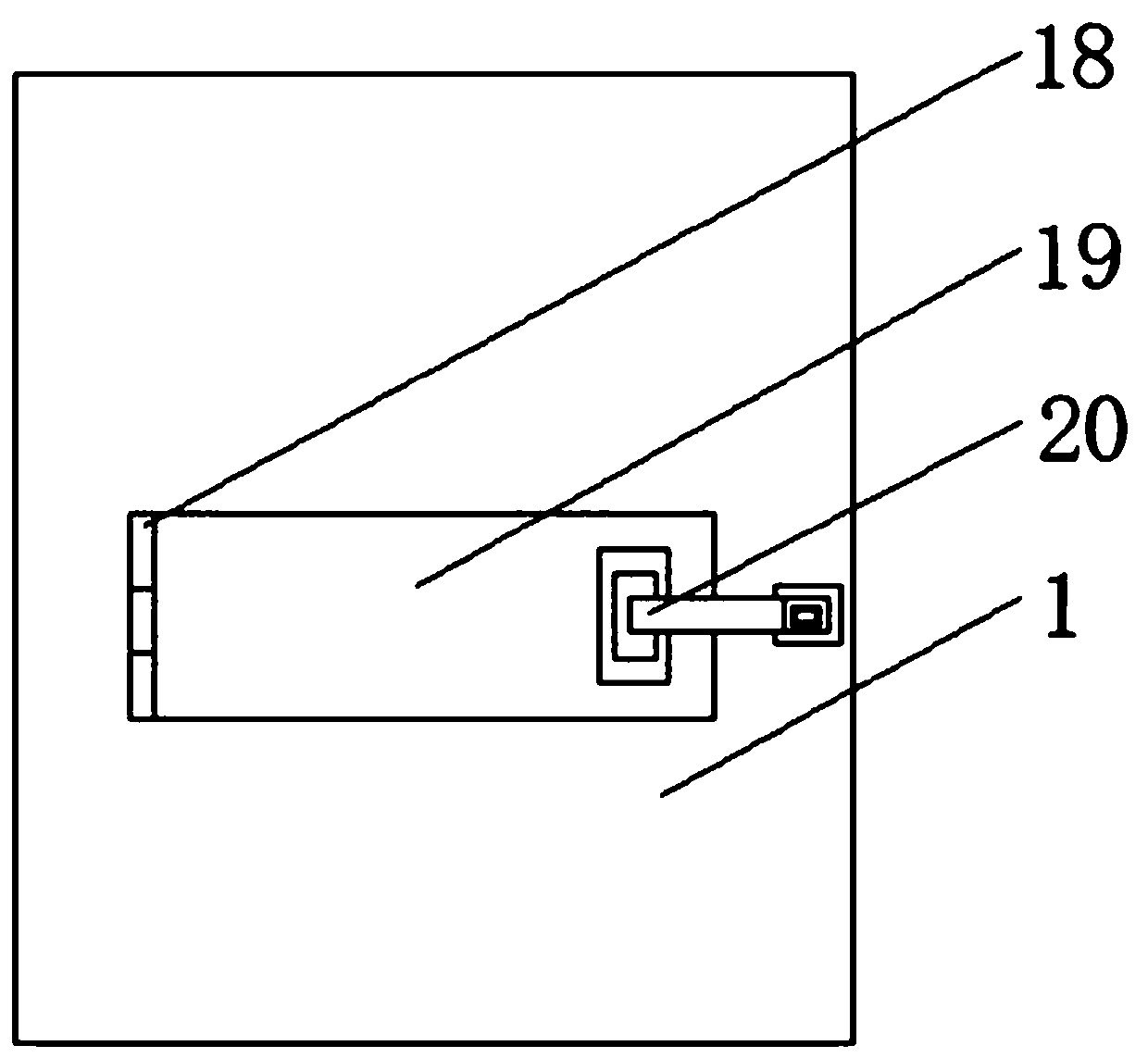 Fabric drying molding device