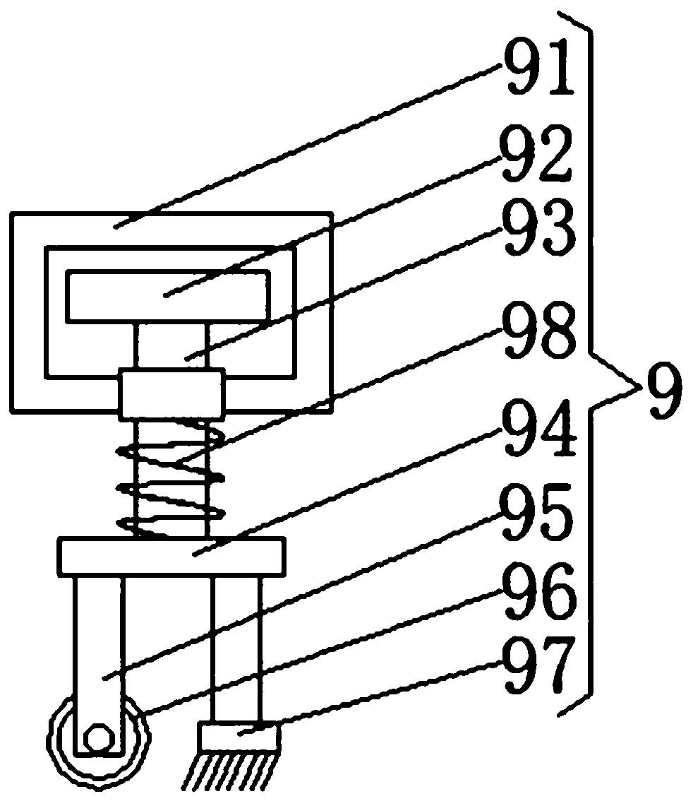 Fabric drying molding device