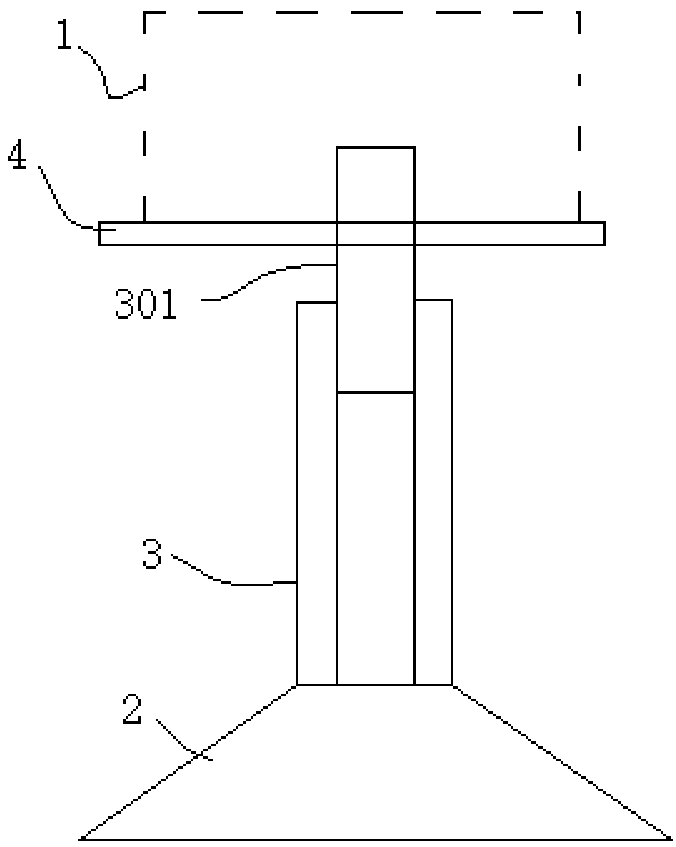 Device for replacing fan yawing brake clip and electric generator external cooling fan